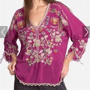 Johnny Was Latania Blouse NWT